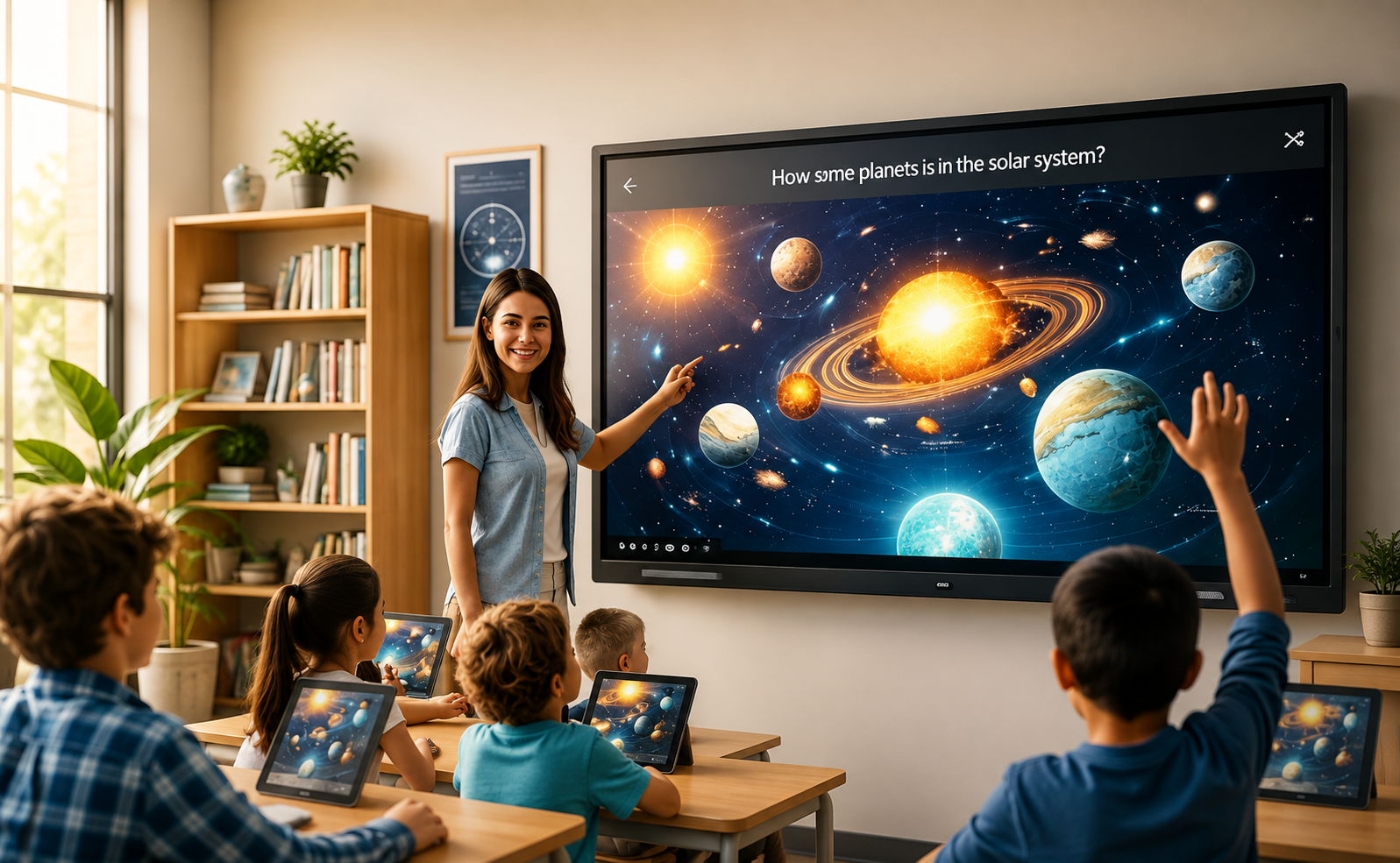 Telamine interactive panel product photo