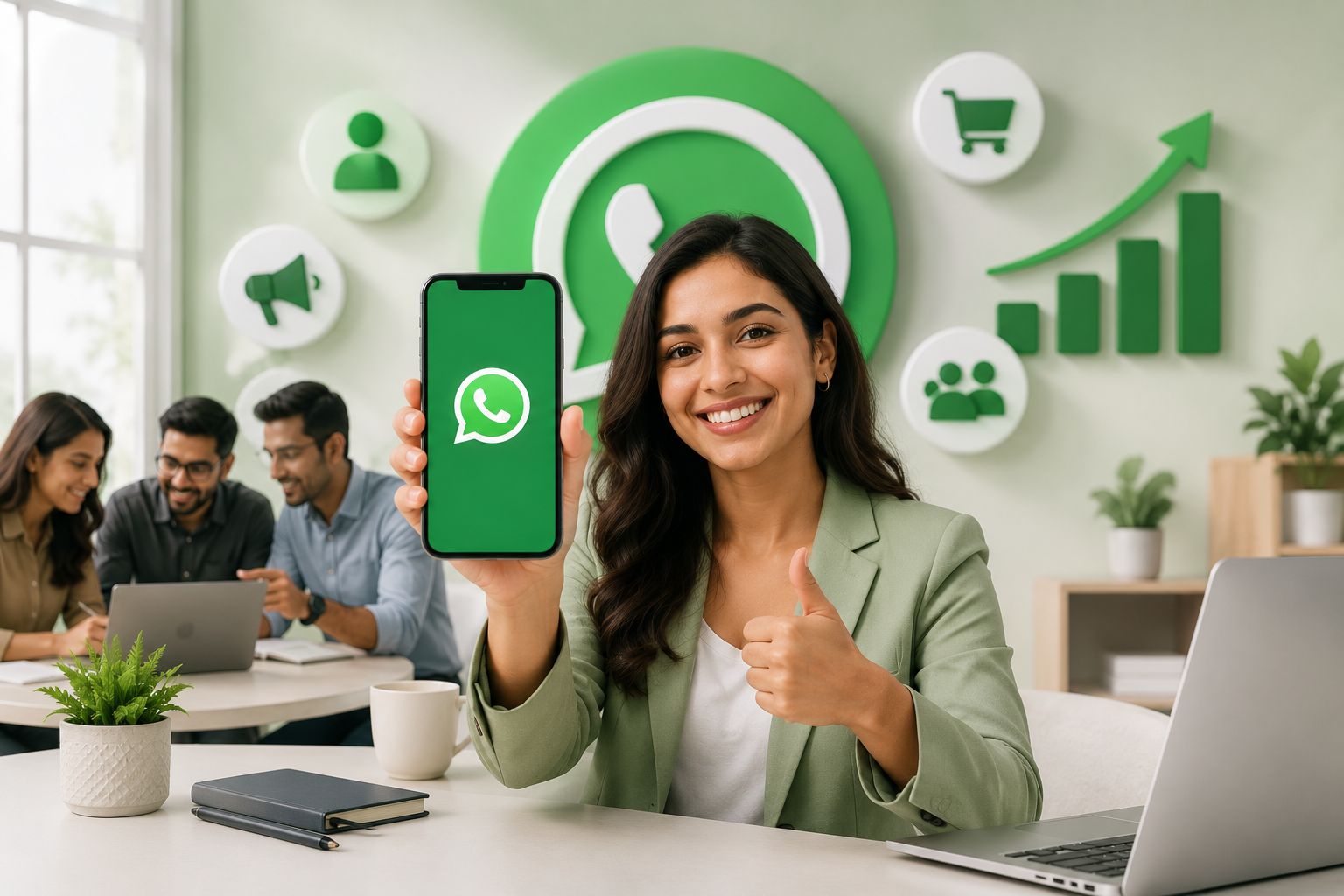 BMT WhatsApp campaign flow screenshot
